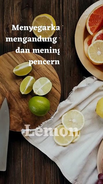manfaat lemon untuk kesehatan kita