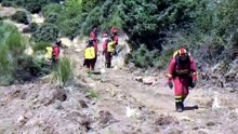 La UME trabaja en el incendio de Almorox (Toledo) tras la vuelta al nivel 2 de emergencia