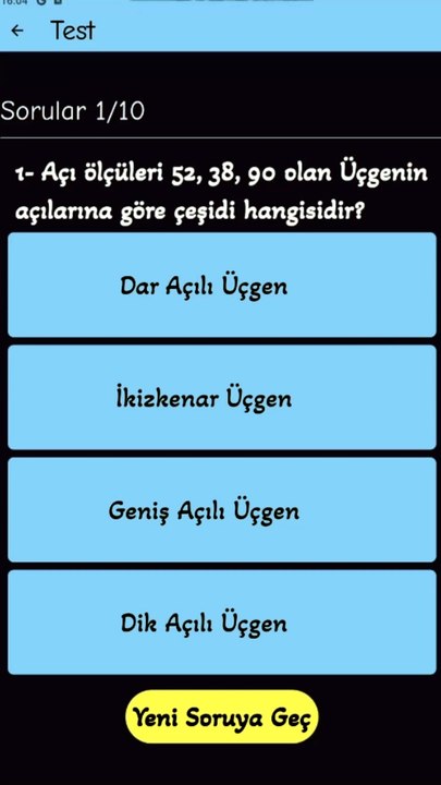 1.5-  Açılarına Göre Üçgenler - 5. Sınıf Matematik #shorts