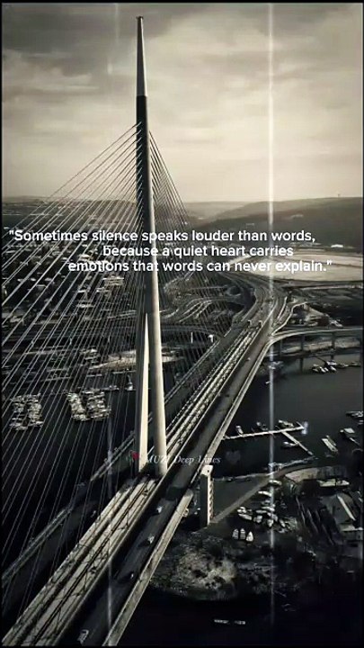 Sometimes Silence Speaks Louder Than Words | Deep English Quote