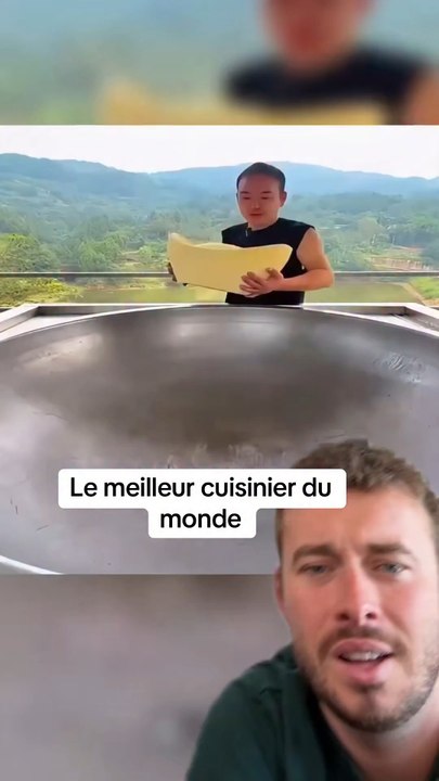 Bravo à ce cuisinier !