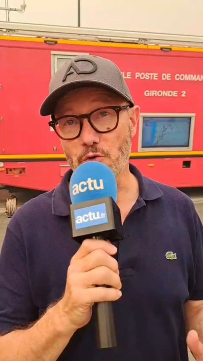 Incendie en Gironde : Jean-Luc Gleyze déplore « une redite » quatre ans après 2022 et le manque d’adaptation du massif