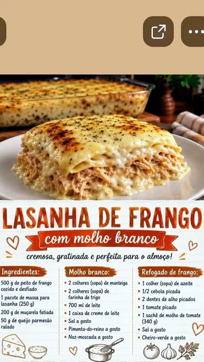 Lasanha de Frango