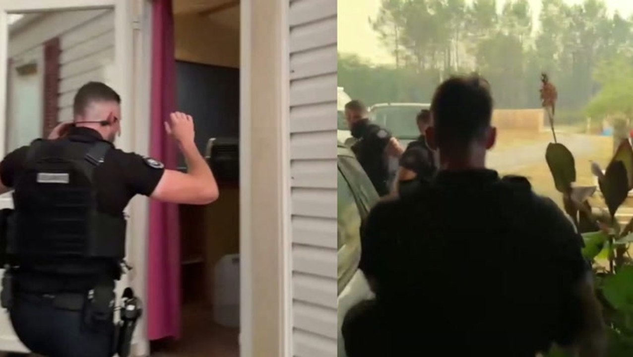 Police evacuate family as France wildfires rage: ‘Don’t take your belongings, just go’