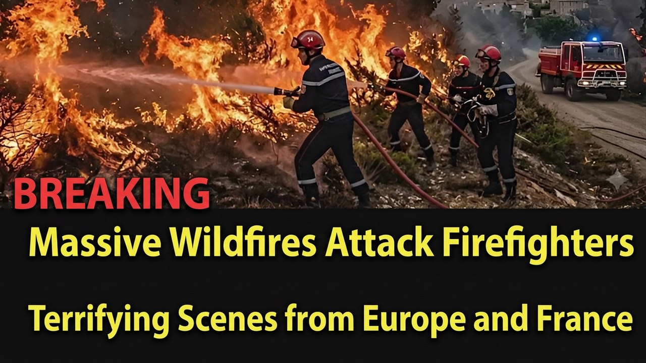 Breaking: Massive Fire Threatens French Firefighters—Tens of Thousands Evacuated