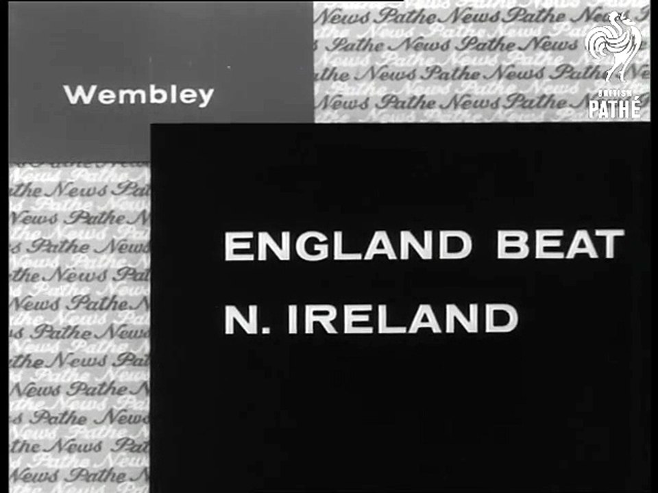 England v Northern Ireland Home International Championship 10-11-1965