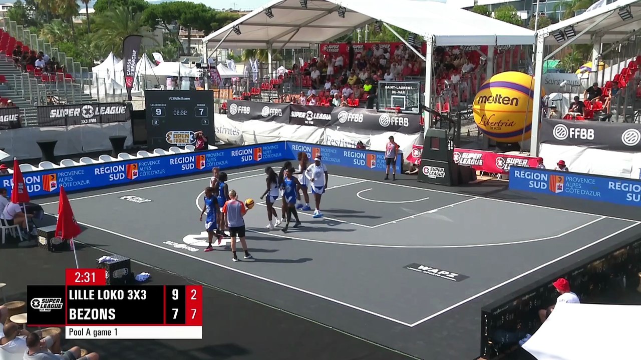 Open de France - Phases de poules