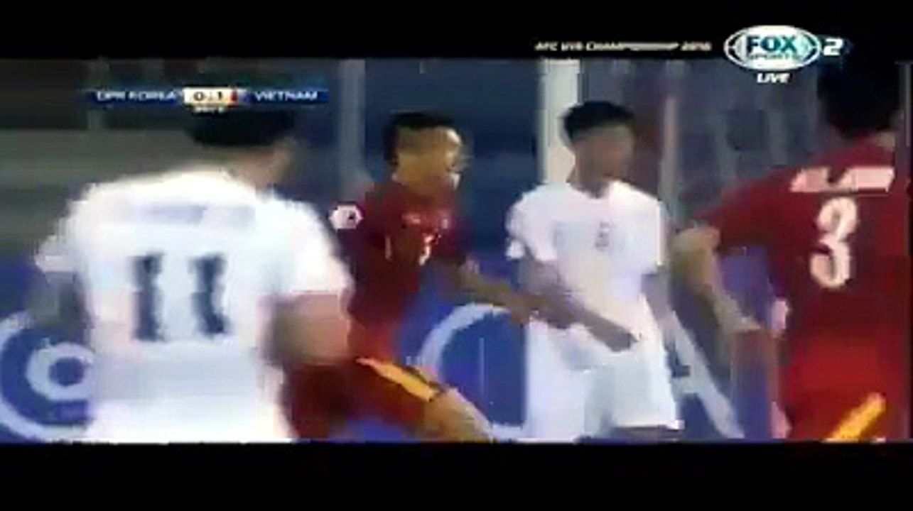 Xem Lại cú Siêu Phẩm của Đoàn Văn Hậu trong Trận Đấu gặp U19 Triều Tiên