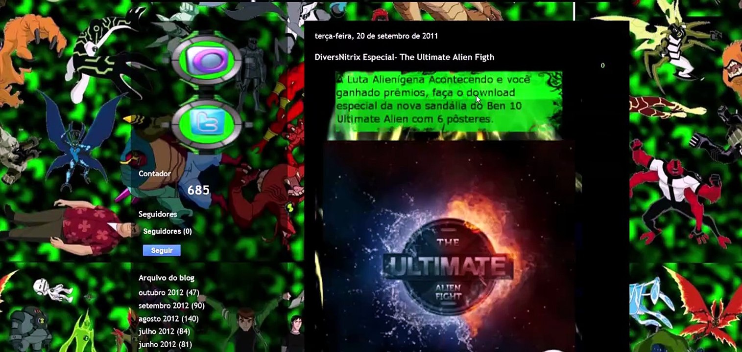 170- DiversNitrix Especial  The Ultimate Alien Figth  170ª Post