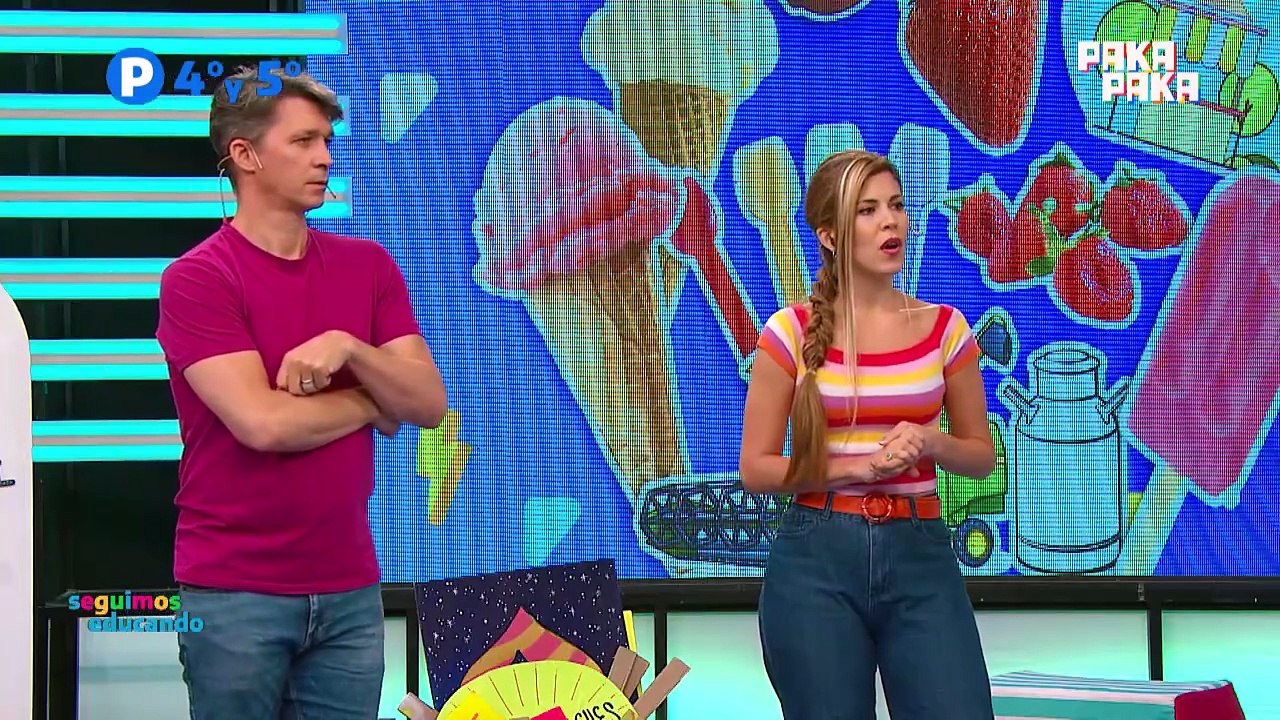 Seguimos educando ¿Quiénes trabajan para hacer un helado de frutilla (4° y 5° grado) - Pakapaka