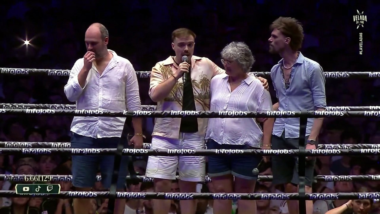 El desgarrador llanto de la mamá de Gaspi tras el homenaje recibido en La Velada del Año