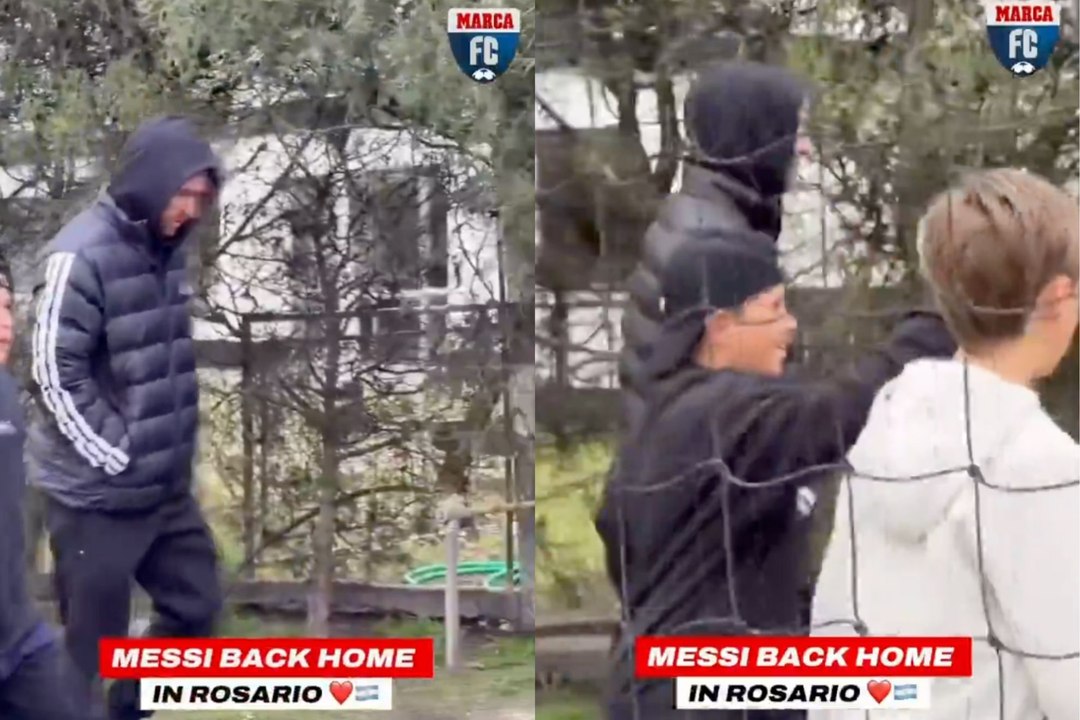 Lionel Messi returns to Rosario after the World Cup final, and his expression has everyone talking