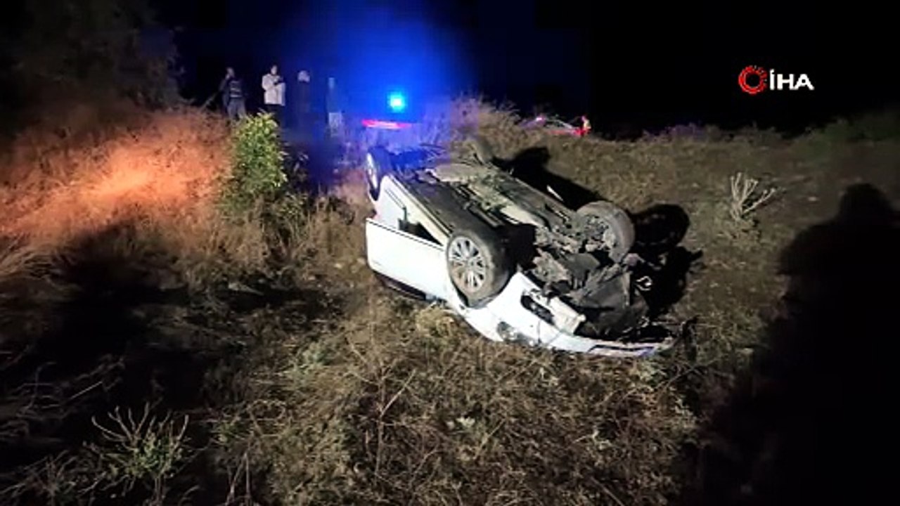 Kastamonu’da otomobil şarampole yuvarlandı: 1 yaralı