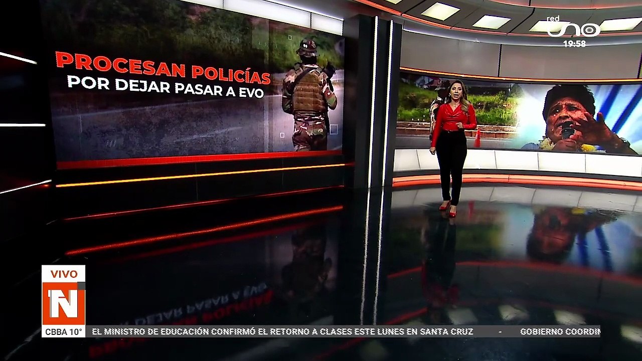PROCESO CONTRA POLICIAS QUE DEJARON PASAR A EVO MORALES
