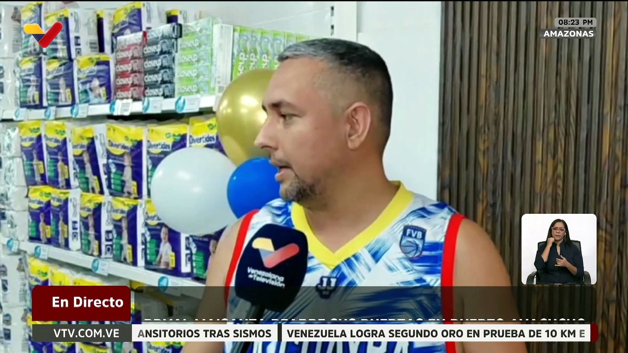 Minpal reapertura abasto de Pdval en Puerto Ayacucho