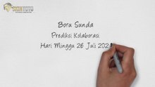 Kode Syair Boru Sunda Hari Minggu 26 Juli 2026 #paktuntung