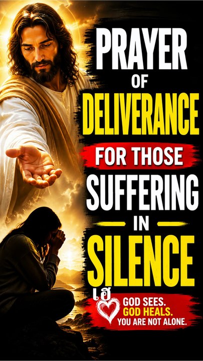 Prayer of Deliverance for Those Suffering in Silence 🙏 God Sees Your Pain
