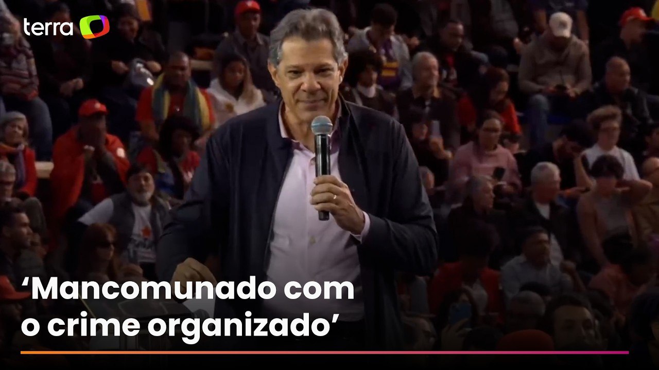 PM de SP está 'contaminada pelo crime organizado' após gestão Tarcísio, diz Haddad