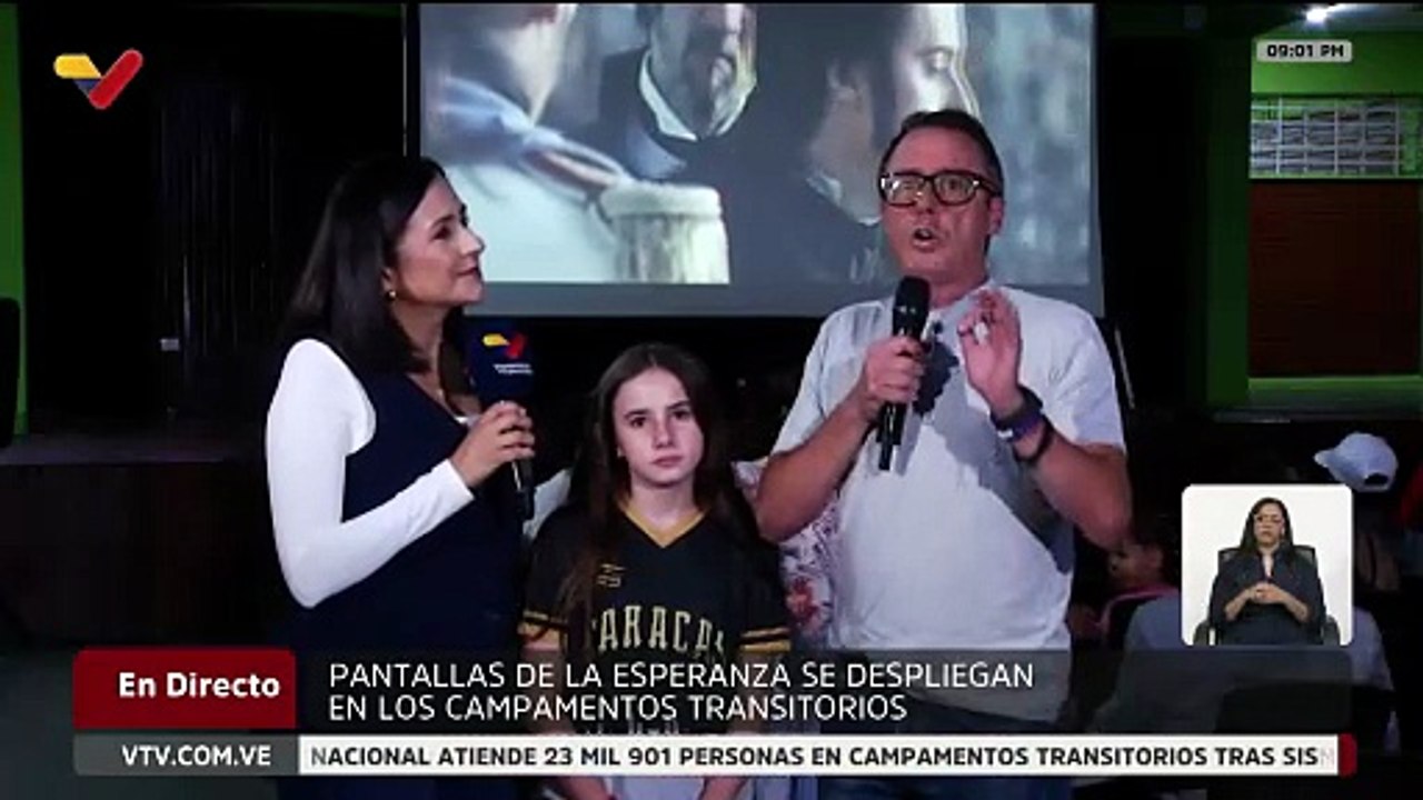 Actor Roque Valero destacó el trabajo del Gobierno Bolivariano para atender las afectaciones por sismos