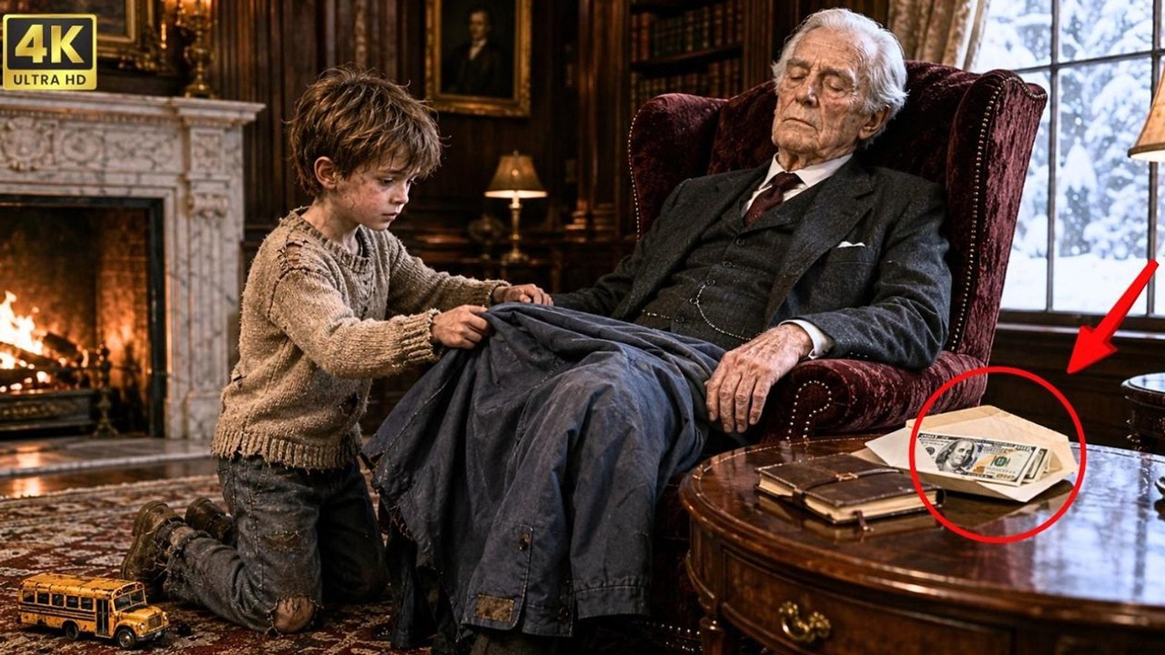 Billionaire Pretended to Sleep to Test a Poor B...