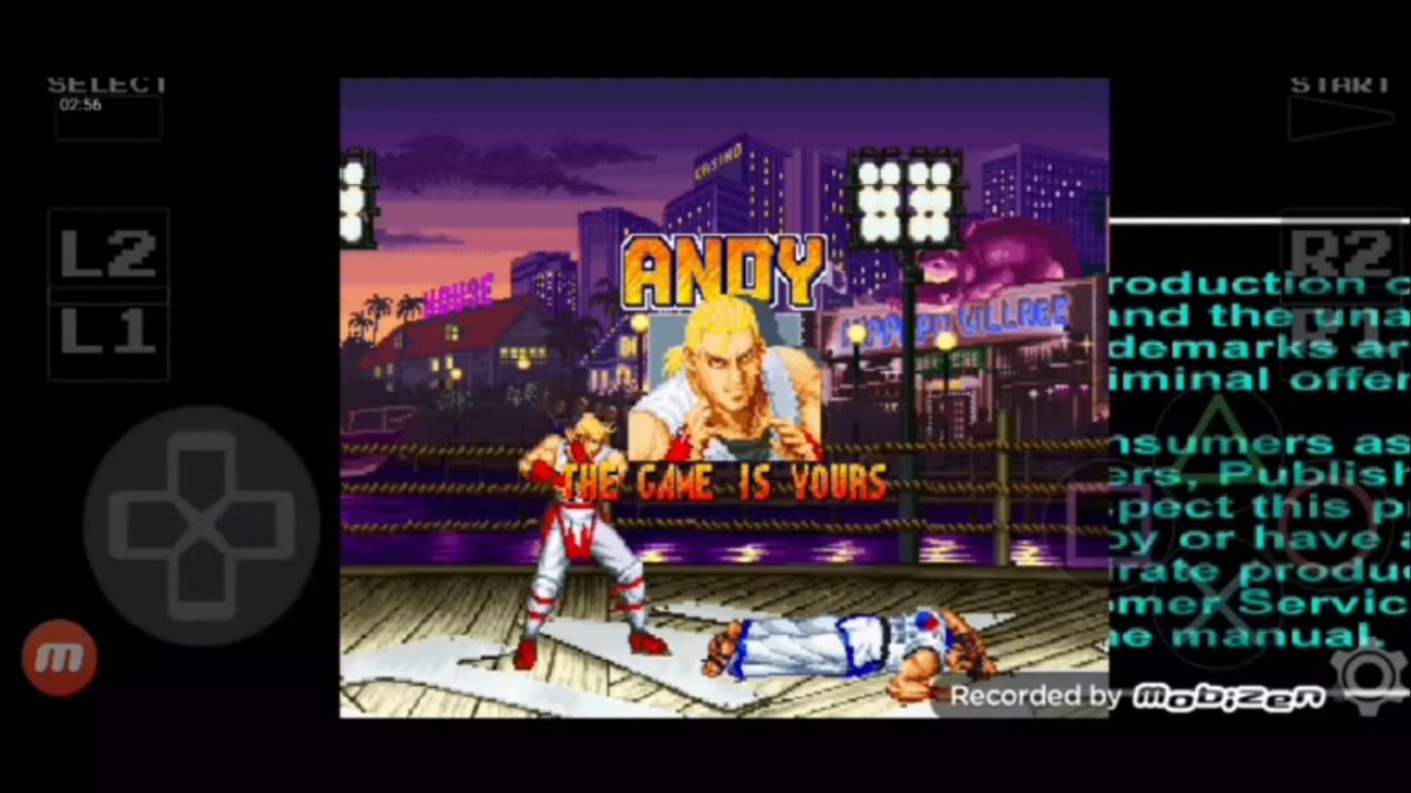 Real Bout Fatal Fury Andy Bogard vs Kim Kaphwan luta completa