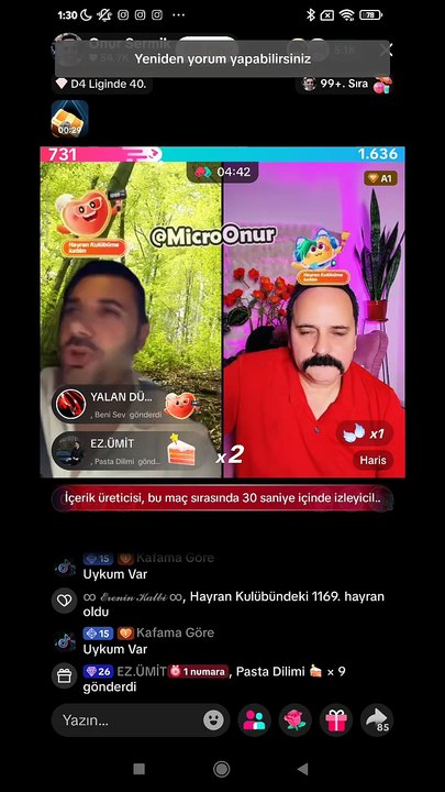 Onur Sermik 26.07.2026 Haris Abi Doğumgünü