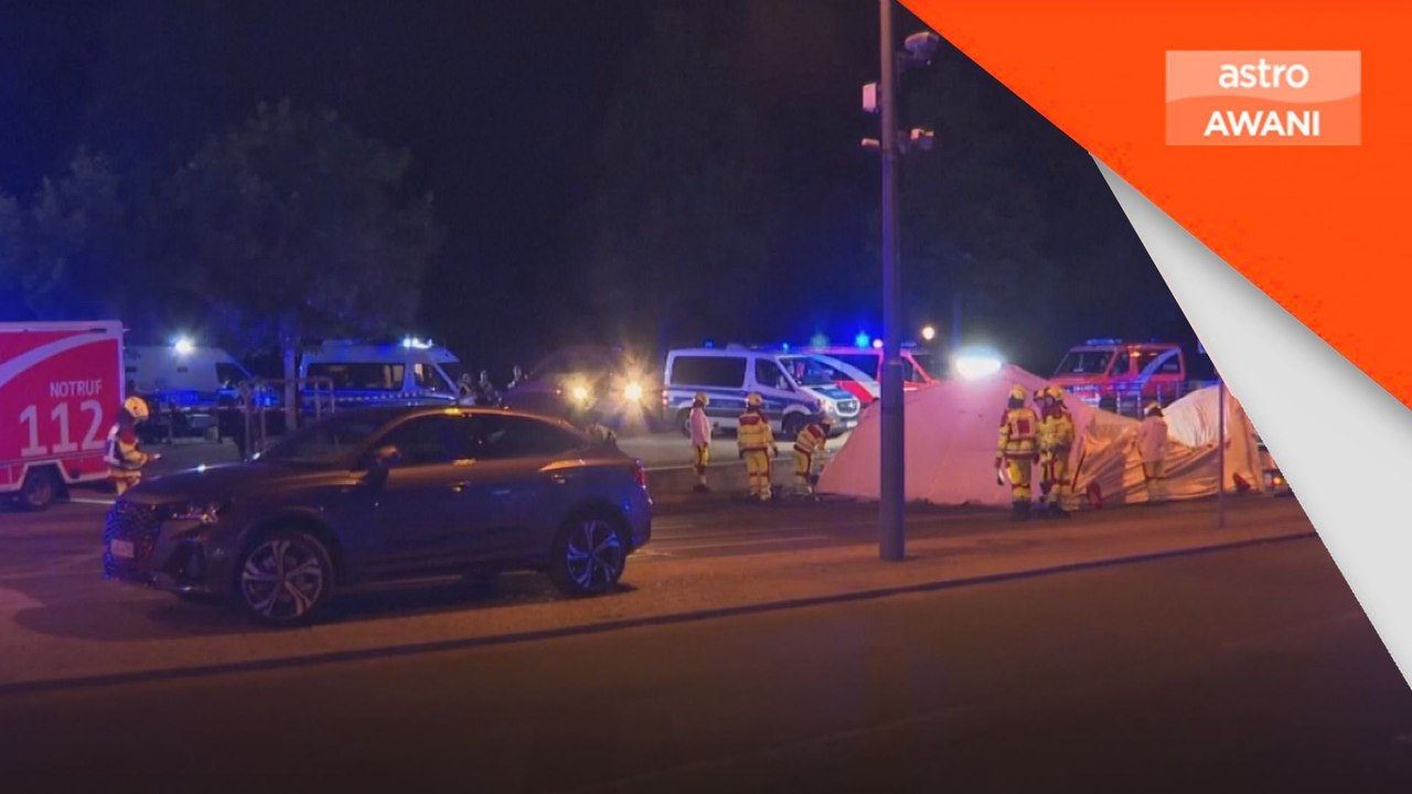 Seorang maut, 15 cedera selepas kenderaan rempuh orang ramai di Berlin
