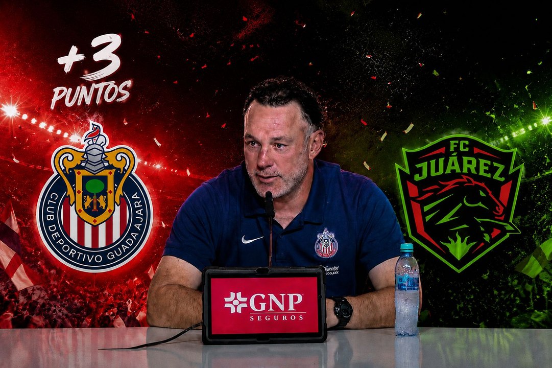 Chivas se lleva los tres puntos y Gabriel Milito asegura que fue un partido "aceptable"