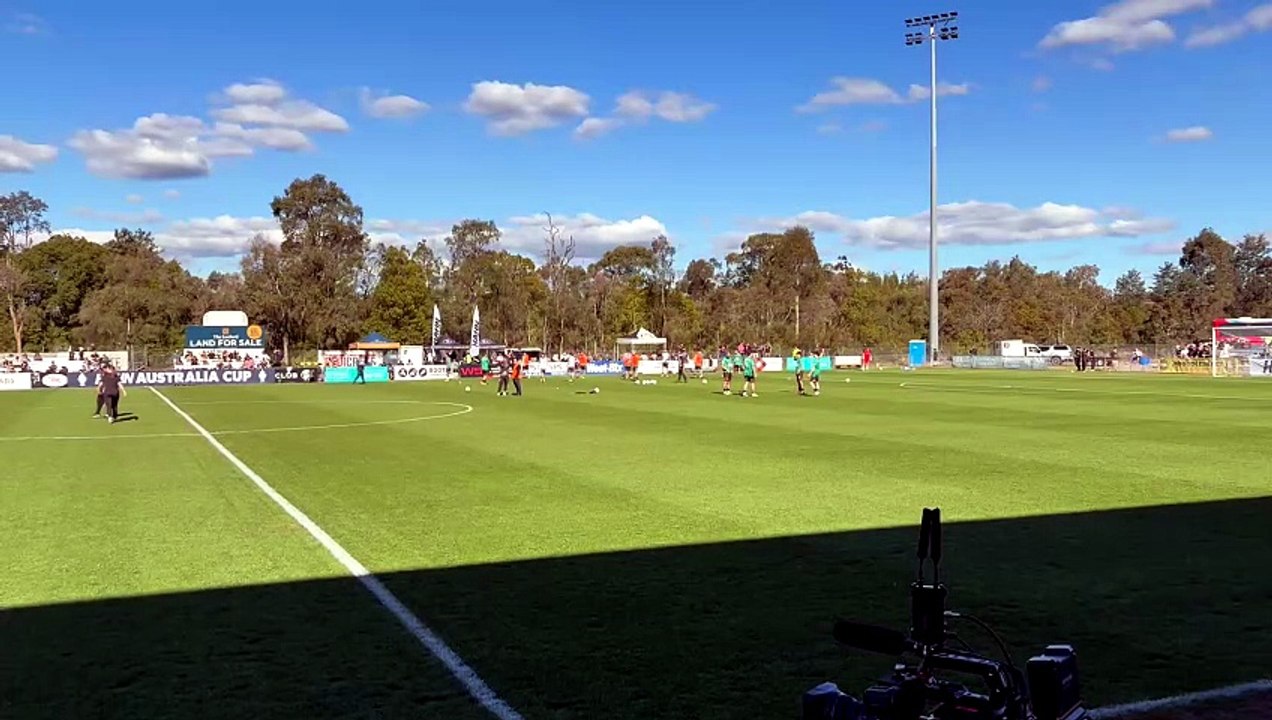 Weston and Melbourne City warm up for Australia Cup round of 32 clash at Weston