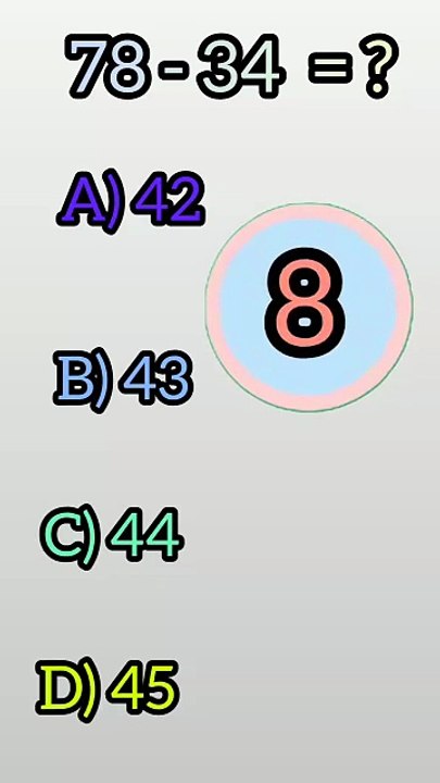 Only Smart Minds Can Get 1/1! | Easy Math Quiz
