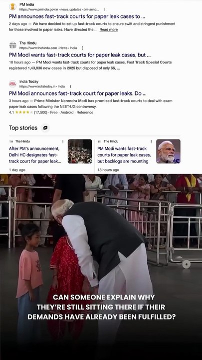 मांग पूरी हुई। विरोध अभी भी जारी है?