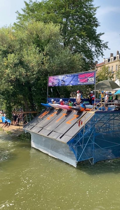Championnats de France de canoë-kayak à Metz