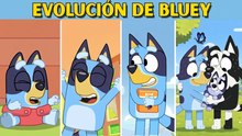Así ha cambiado Bluey: toda su evolución de 2016 a 2026
