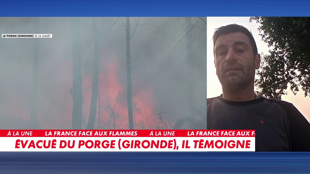 Incendie en Gironde : «Le Porge s'est transformé en Beyrouth, il y a des ruines partout»