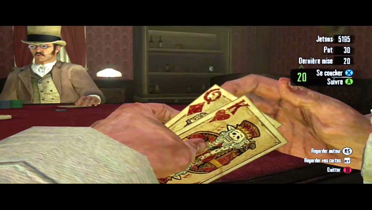 Red dead redemption au poker fait le 23/09/2020