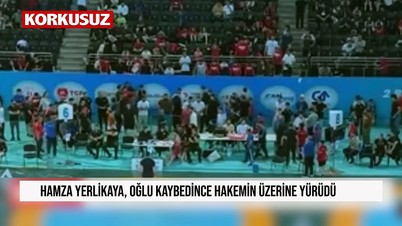 Hamza Yerlikaya, oğlu kaybedince hakemin üzerine yürüdü