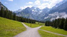 Oeschinensee Kandersteg Switzerland Nature Tour 4K 60fps