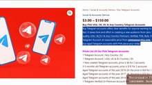 Buy Telegram Accounts — PVA, Aged, Bulk From $3