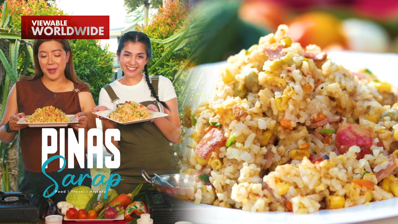 Kara David vs. Joy Barcoma sa pagluluto ng fried rice version naka-LL | Pinas Sarap