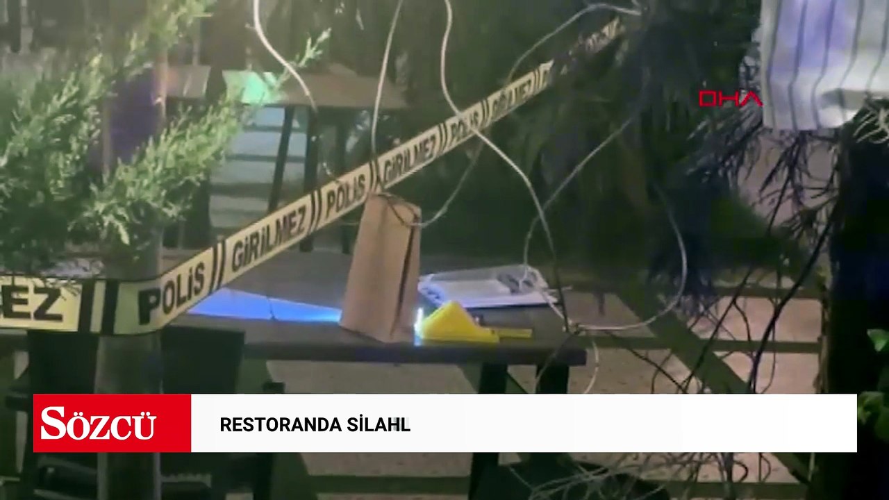 Restoranda silahlı saldırı