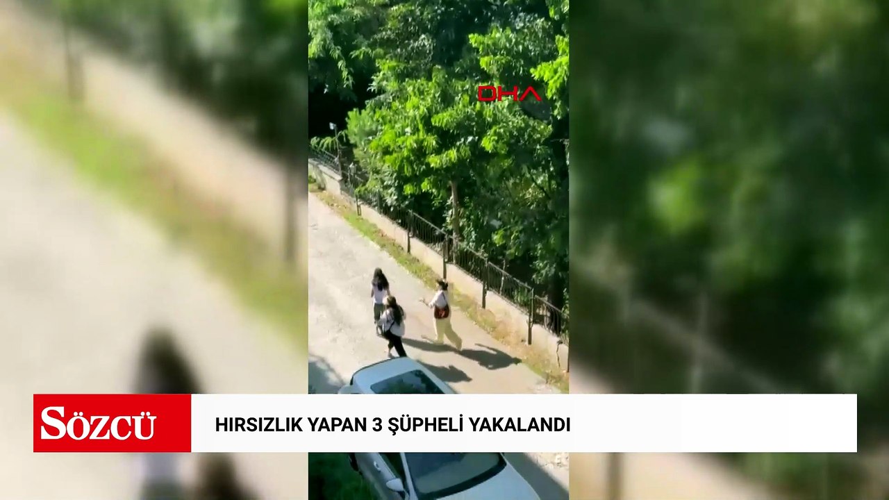Beşiktaş'ta hırsızlık için dairelerin kapılarını yoklayan 3 şüpheli yakalandı