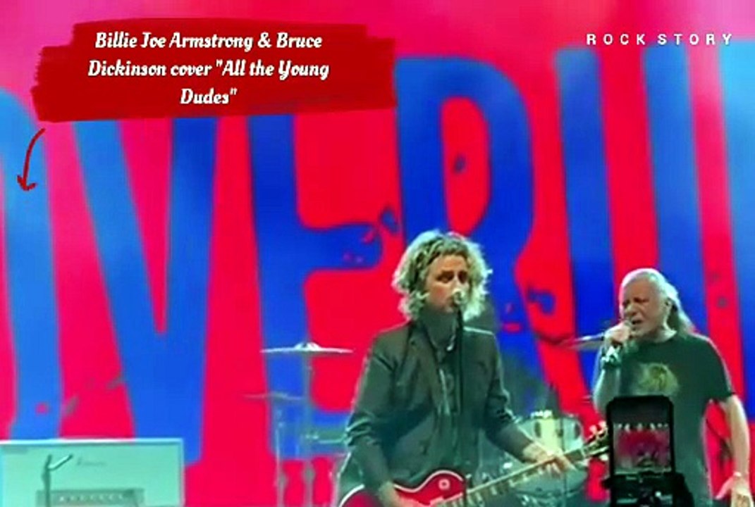 The Ultimate Cover: Billie Joe + Bruce Dickinson – All the Young Dudes