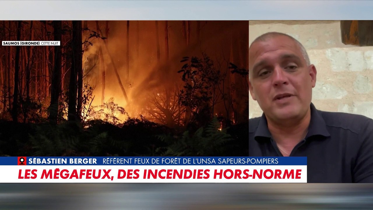 Sébastien Berger : «Il faudrait beaucoup de pluie pour éteindre le feu, mais cela n'arrivera pas»