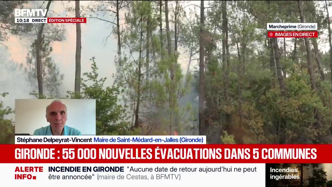 Incendie en Gironde: "La situation est stabilis...
