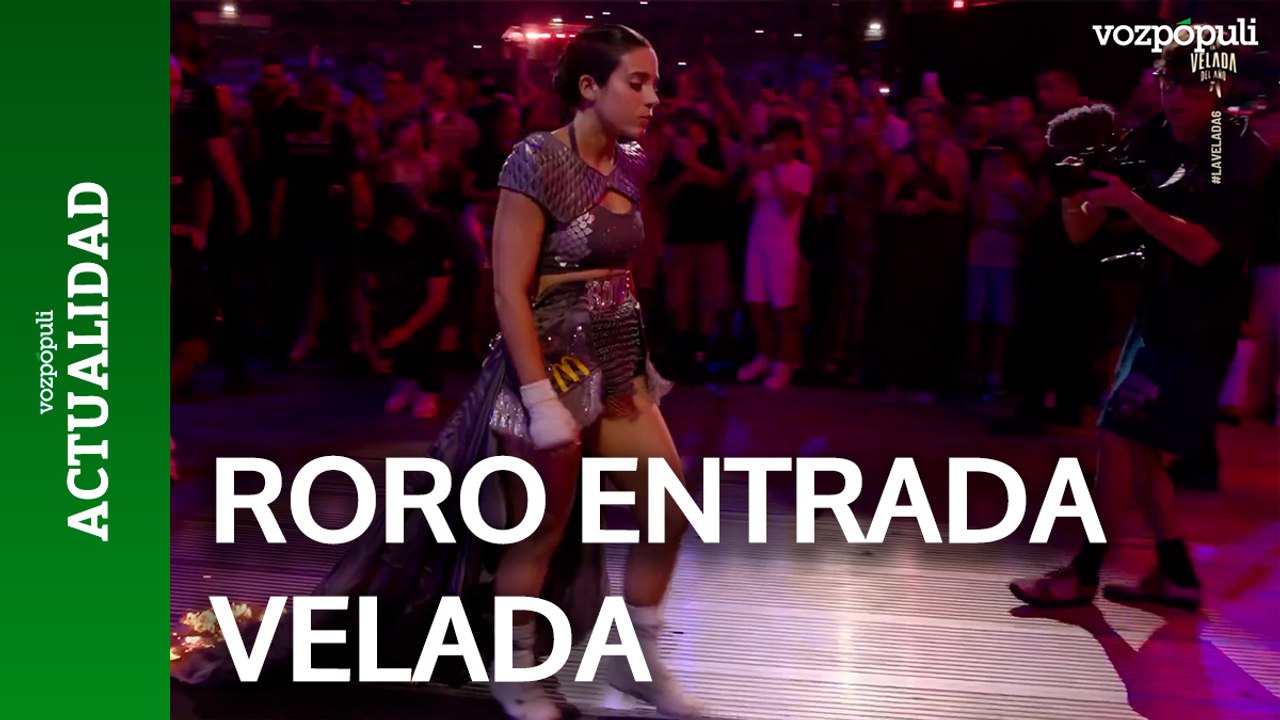 La espectacular entrada de RoRo en La Velada del Año VI