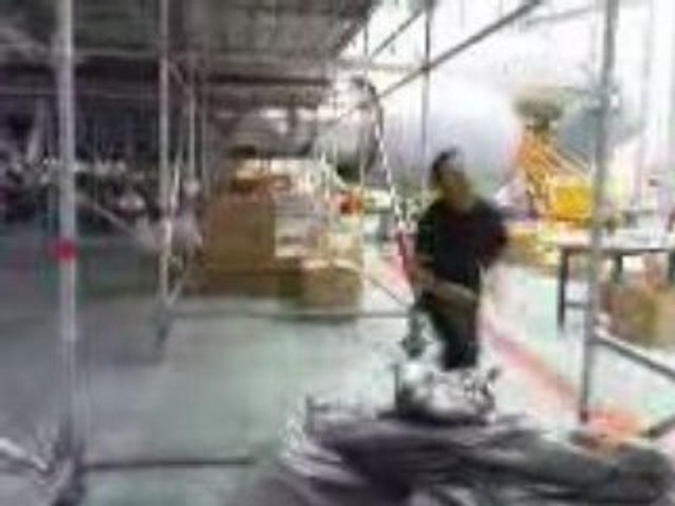 Régis a la barre parrallele