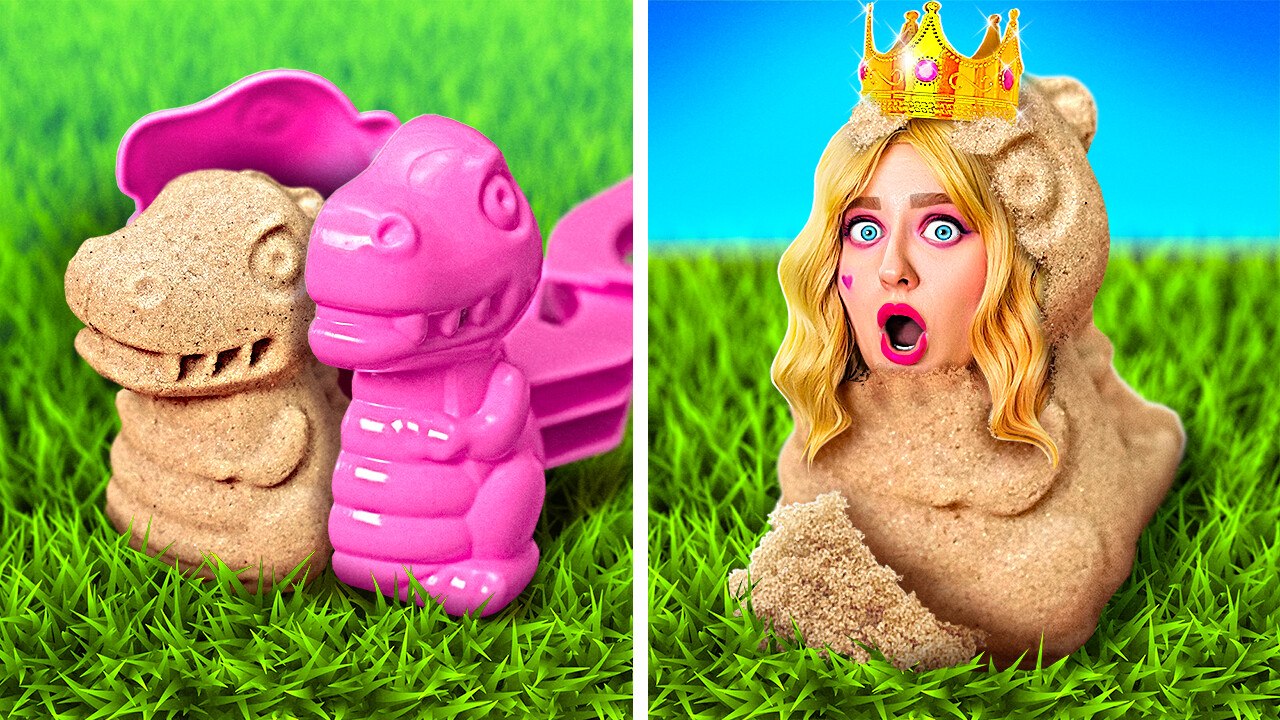 Girl Solo Camping! ⛺️ *Barbie Princess Survives Alone On Deserted Island*