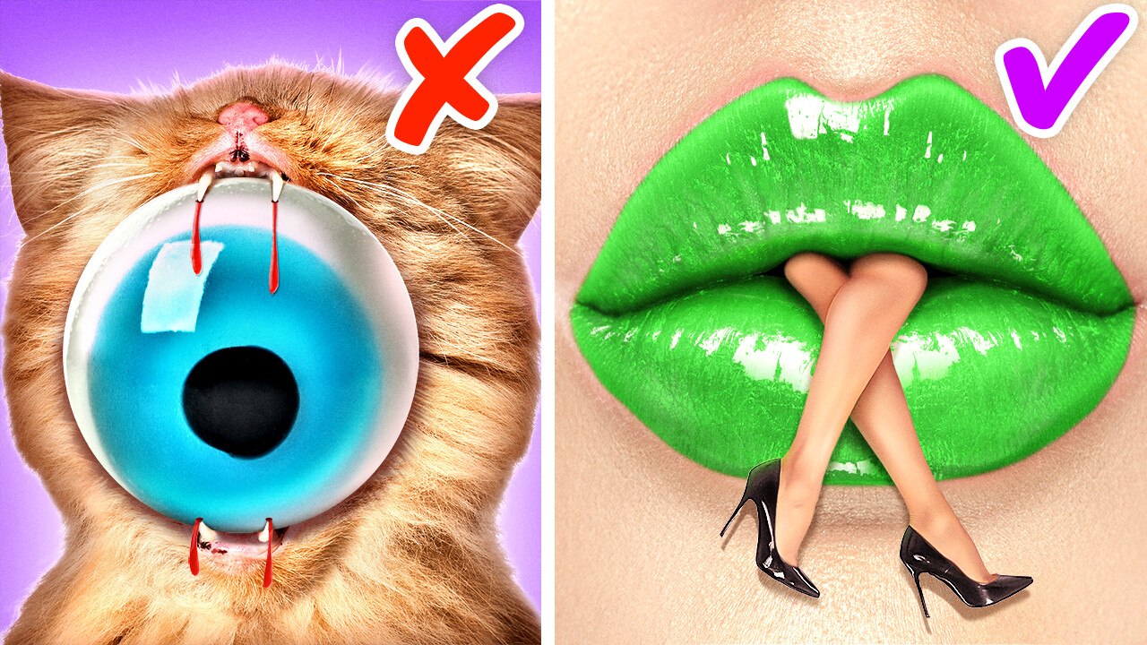Don't Eat It 👁 SPOOKY Halloween Fidgets! *Scary ASMR Gadgets And Crafts*