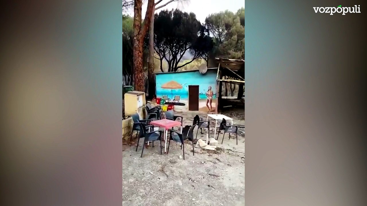 Las imágenes que hicieron llorar al dueño de un chiringuito del Pantano de San Juan