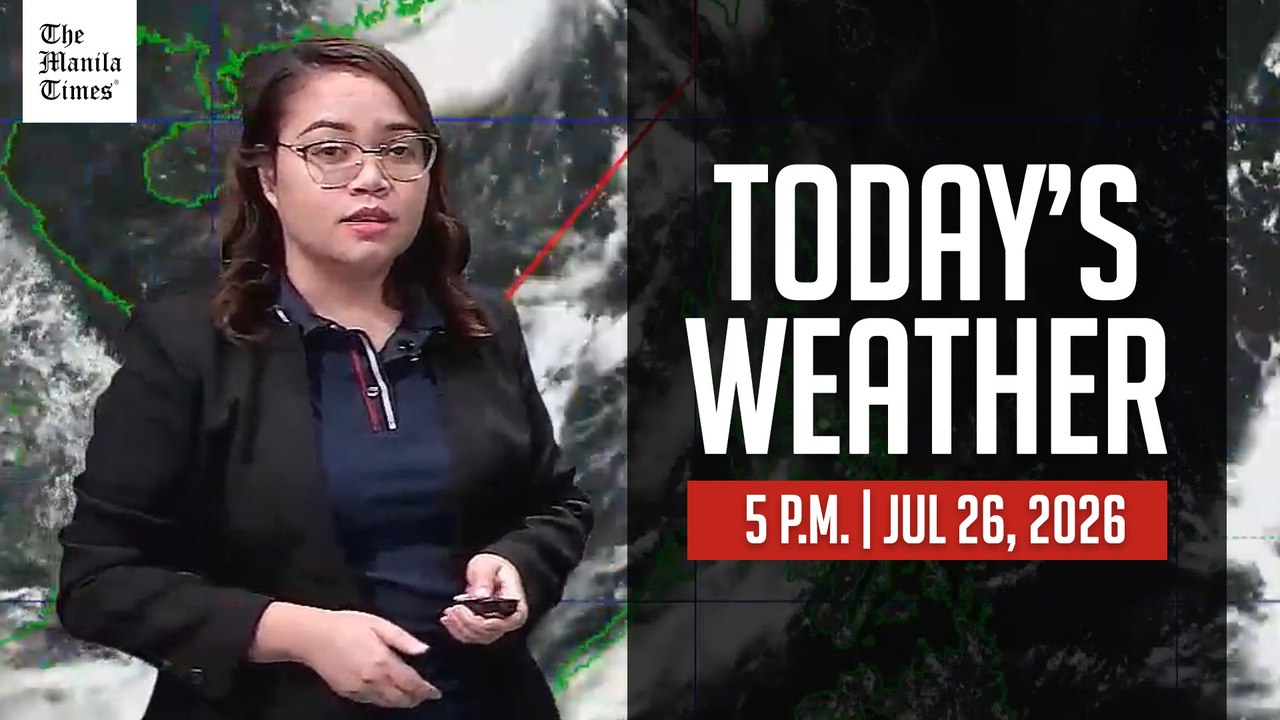 Today's Weather, 5 P.M. | Jul. 26, 2026